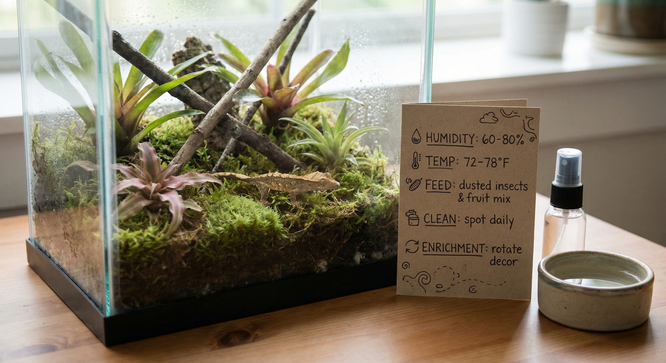 Etisk omsorgsrom for små eksotiske kjæledyr